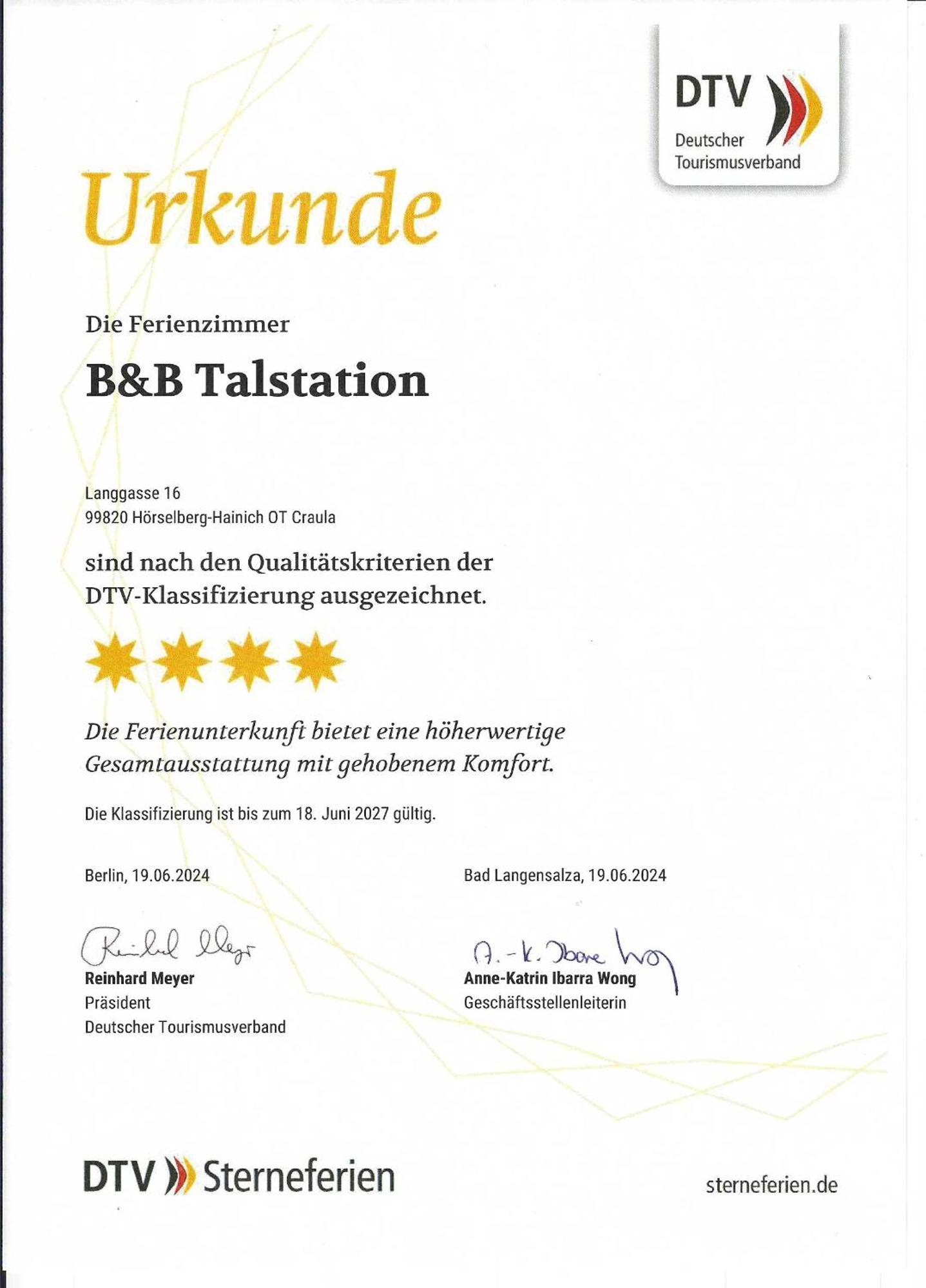 B&B Talstation Horselberg-Hainich Exterior photo
